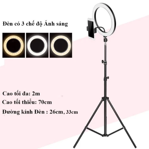 3 Lighting modes of the livestream lamp