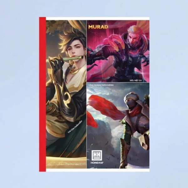 5-Pack Hồng Hà 200-Page Notebooks - Liên Quân Cover image