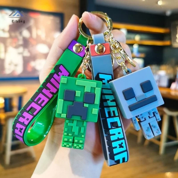Pixel Figure Keychain - Characters & Mobs image